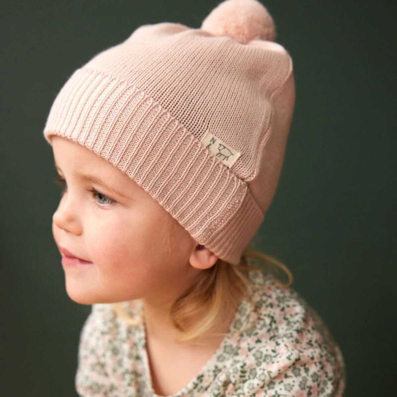Nature Baby Alpine Pom Pom Beanie 3-4Y image number 1